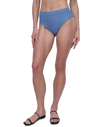 Dkny Women's High Waist Bikini Bottoms