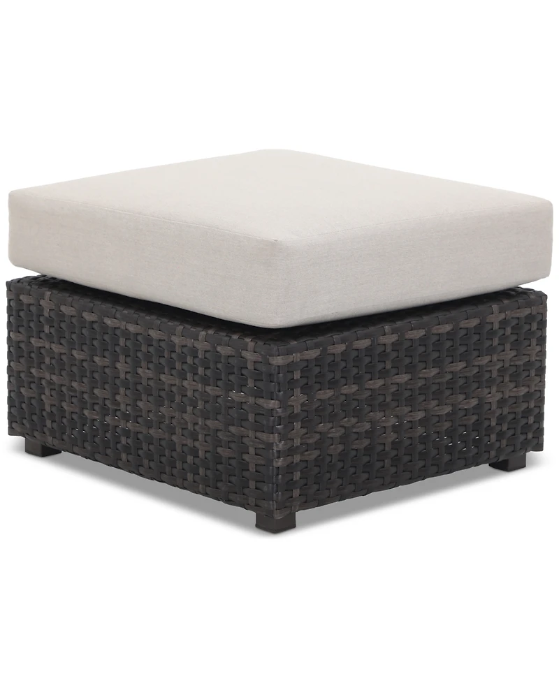 Ember Outdoor Ottoman, Created for Macy's