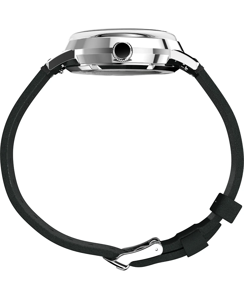 Timex Men's Mechanical Automatic Leather Strap Watch