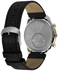 Timex Men's Analog Leather Strap Watch