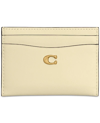 Coach Leather Card Case
