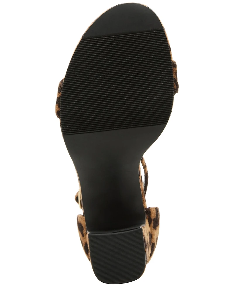 Madden Girl Sasha Two-Piece Block-Heel Dress Sandals