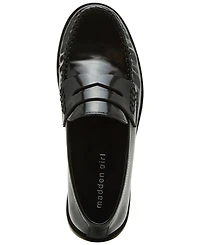 Madden Girl Prep Moc-Toe Tailored Loafer Flats