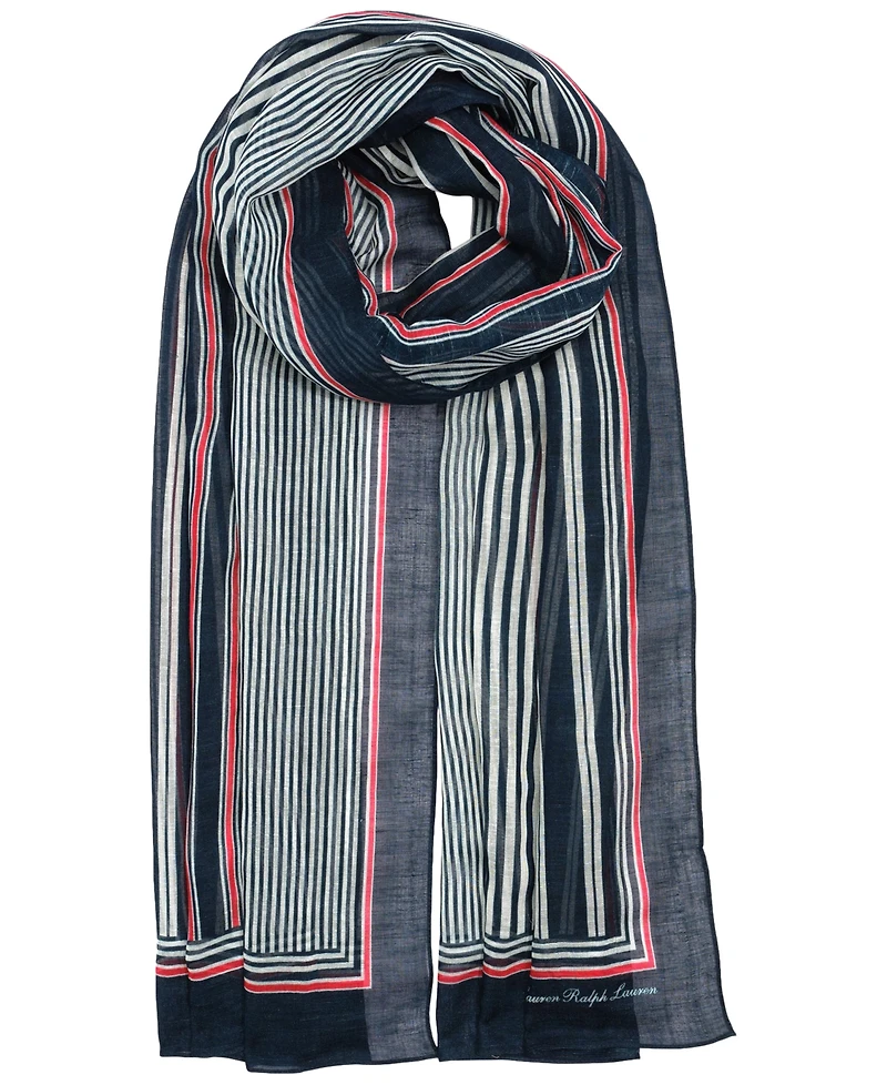 Lauren Ralph Lauren Mixed Stripe Wrap