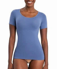 Shapermint Essentials Women's Scoop Neck Shaping T-Shirt 48001