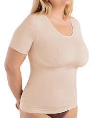 Shapermint Essentials Women's Scoop Neck Shaping T-Shirt 48001