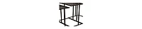 Rectangular Mesh Top Plant Stands, Set of 3 – Sturdy Metal Frame
