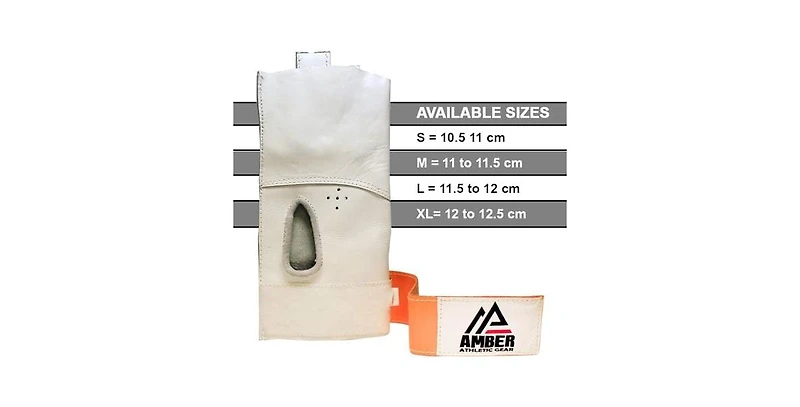 Leather Hammer Throw Glove for the Left Hand