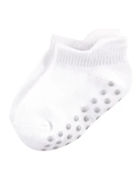 Touched by Nature Baby Boys Safe Steps Organic Cotton Socks with Non Skid Grip