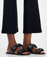 Aaj By Aminah Women's Jody Bow Flat Sandals