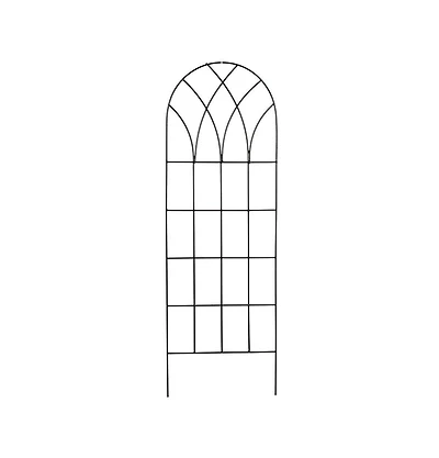 Gothic Arch Top Metal Wall Trellis for Garden and Outdoor Climbing Plants