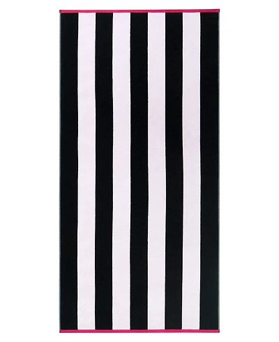 Juicy Couture Reversible Cabana Cotton Beach Towel, 36" x 72"