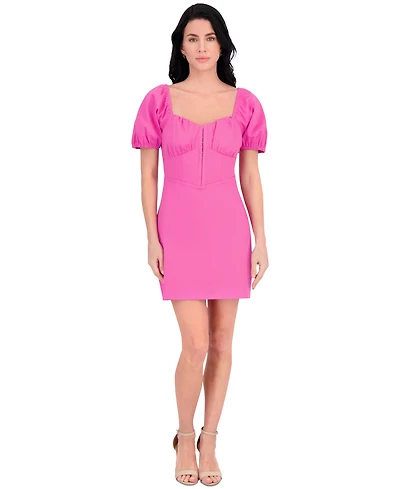 Siena Women's Puff-Sleeve Sheath Dress