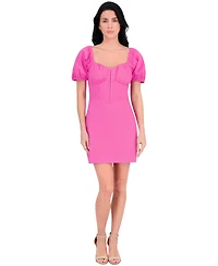 Siena Women's Puff-Sleeve Sheath Dress