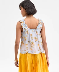 On 34th Women's Ruffle-Strap Tank, Exclusively at Macy's