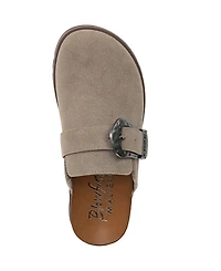Blowfish Malibu Women's Sienna Round Toe Slip On Flat Clogs