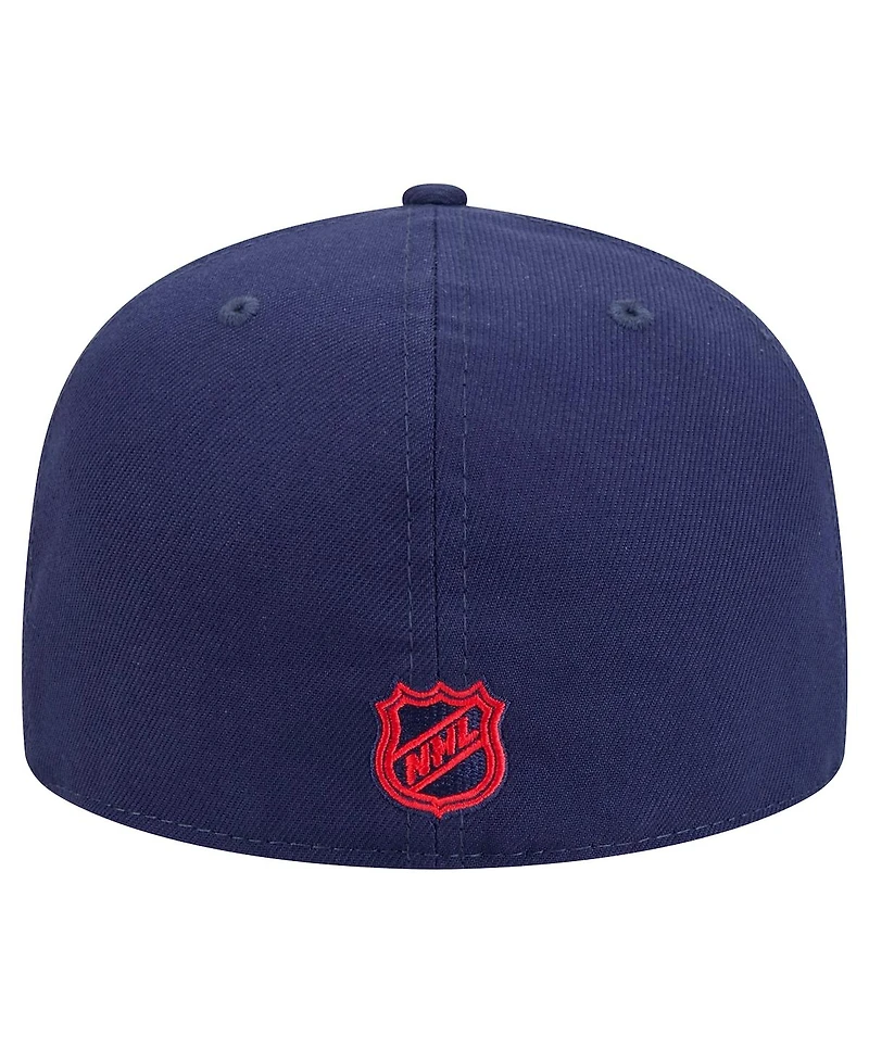 New Era Men's Navy Columbus Blue Jackets Core 59FIFTY Fitted Hat