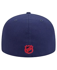 New Era Men's Navy Columbus Blue Jackets Core 59FIFTY Fitted Hat