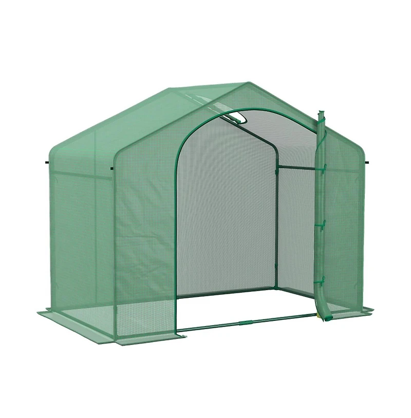 Mini Walk-In Greenhouse, Spacious Garden Structure for Easy Plant Care and Growth