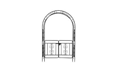 Elegant Arc Roof for Stylish and Durable Outdoor Shelter