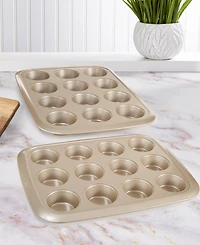 BergHOFF Balance 12-cup Nonstick Carbon Steel Muffin Pan