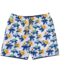 Pokemon Boys Upf 50+ Rash Guard Swim Trunks Outfit Set