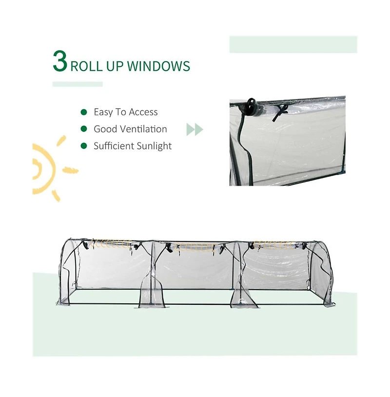 Mini Pvc Greenhouse, Compact Indoor Gardening Solution for Plants and Seedlings