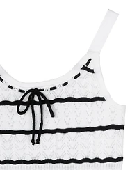 Rare Editions Big Girls A-Line Crochet Dress