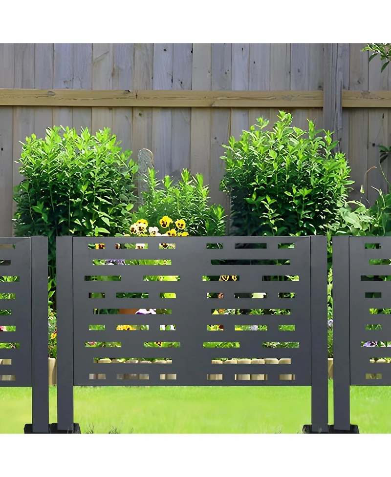 Streamdale 3ftx2ft Ac Unit Privacy Fence Cover, Conceals 3 Units