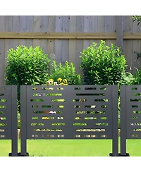 Streamdale 3ftx2ft Ac Unit Privacy Fence Cover, Conceals 3 Units