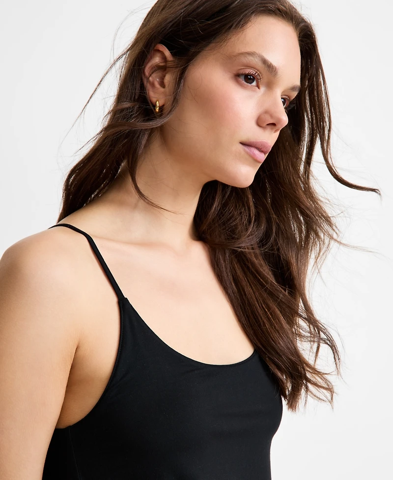 State of Day Women's Solid Shelf-Bra Chemise, Exclusively at Macy's
