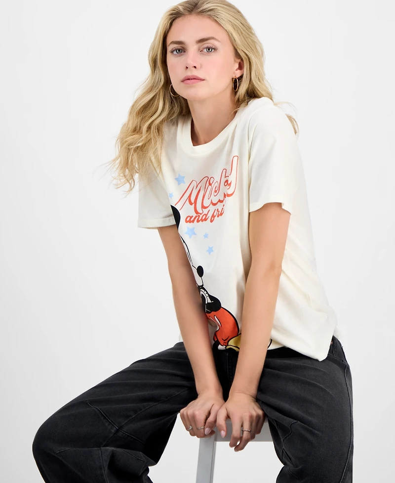 Disney Juniors' Mickey & Friends Graphic Print T-Shirt