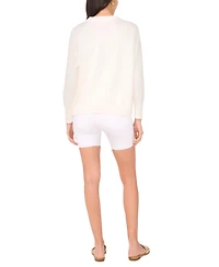 Vince Camuto Women's Cotton Flag-Graphic Sweatshirt