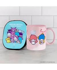 Uncanny Brands Hello Kitty and Friends Little Twin Stars Mug Warmer with Mug – Keeps Your Favorite Beverage Warm - Auto Shut On/Off