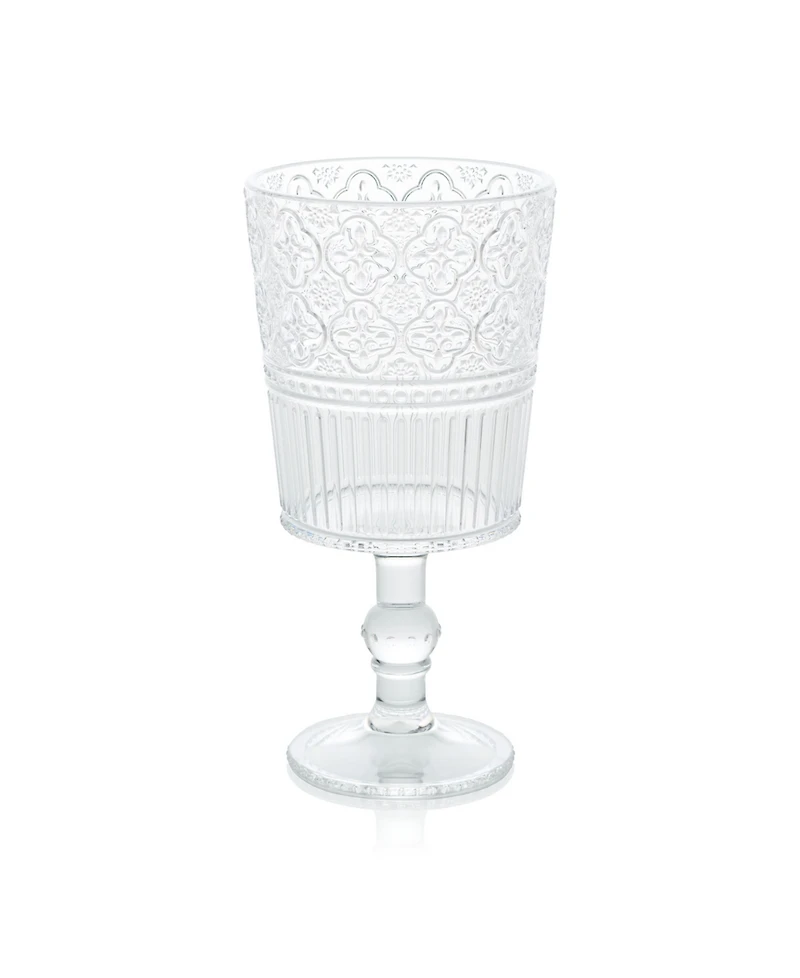 Certified International Victoria Acrylic All-Purpose Goblets, Set of 6
