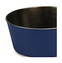 10" Red Recycled Plastic Indoor Outdoor Round Pot Planter