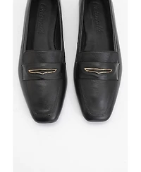 Iridessa Leather Flat Loafers (Women)