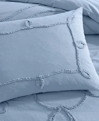 Chf Retro Scroll 3-Pc. Duvet Cover Set