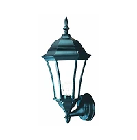 Matte Black Carousel Lantern Wall Light