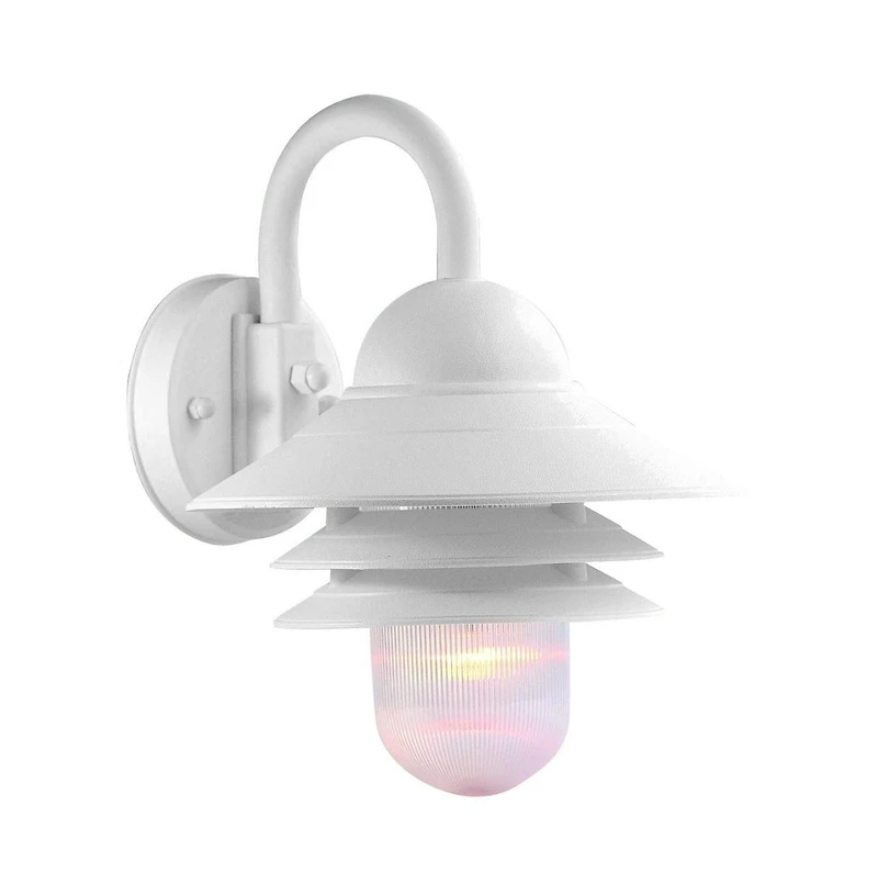 Outdoor Wall Light with Three-Tier Lamp Shade – Stylish Lighting for Exterior Spaces