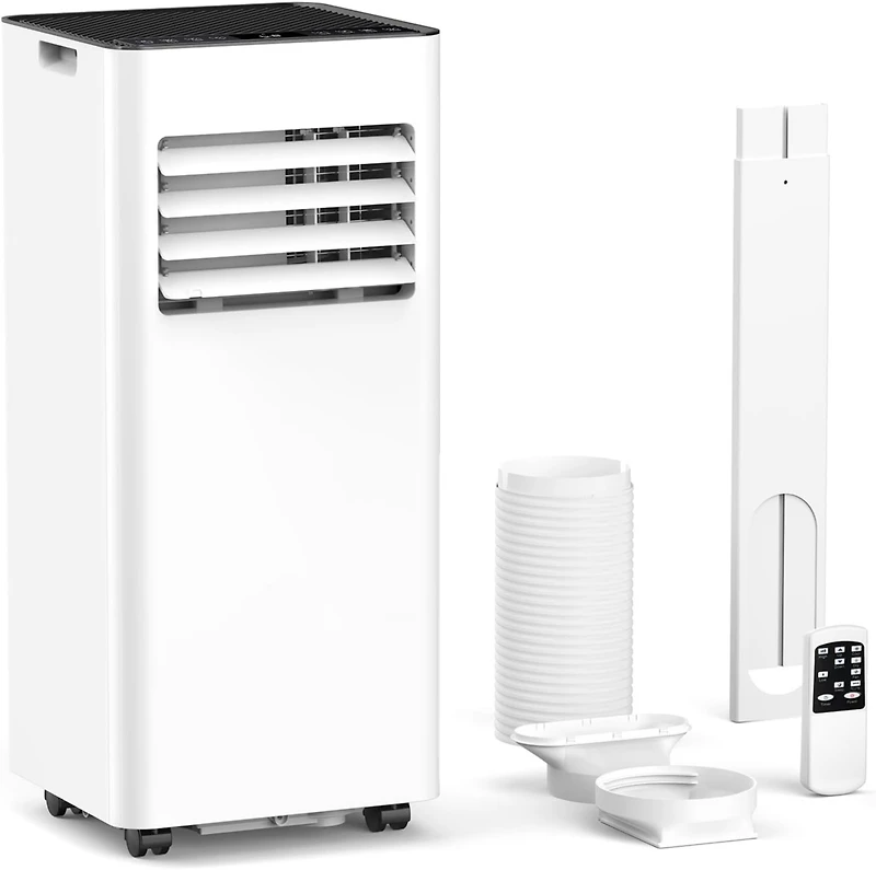 Cowsar 10000 Btu Portable Air Conditioners, Fan Cool,Dehumidification,Remote for Bedroom/Dorms