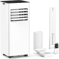 Cowsar 10000 Btu Portable Air Conditioners, Fan Cool,Dehumidification,Remote for Bedroom/Dorms