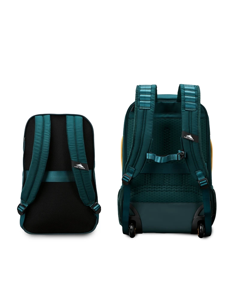 High Sierra 19.5" Hi-Life 3-In-1 Convertible Wheeled Backpack