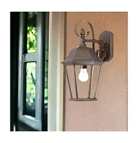 Vintage Swing Arm Hanging Lantern Wall Sconce for Ambient Lighting