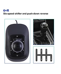 G32 Gaming Sim Steering Wheel Pedals Shifter For Pc PS4 PS3 Xbox 360 Switch