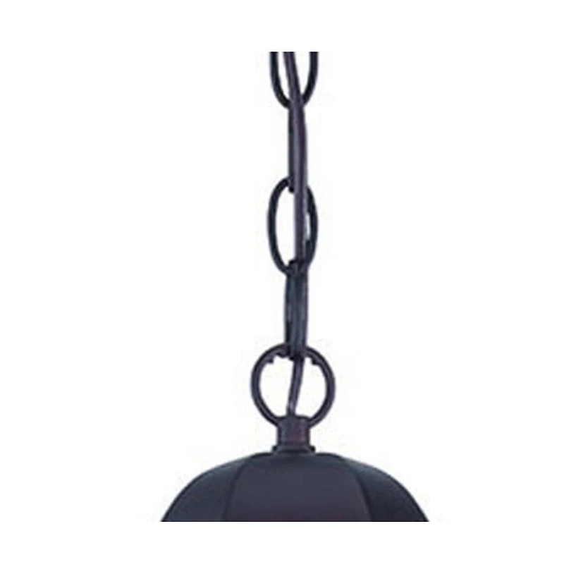Hanging Light with Geometric Glass Shade – Contemporary Ceiling Lamp