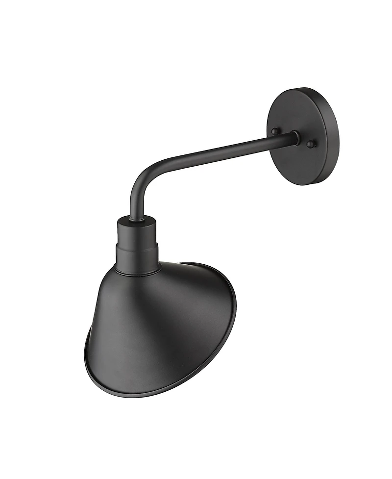 Modern Wide Shade Led Wall Sconce for Home and Patio Lighting