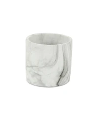 Ceramic Round Planter with Marbleized Finish – Versatile Pot for Home & Garden