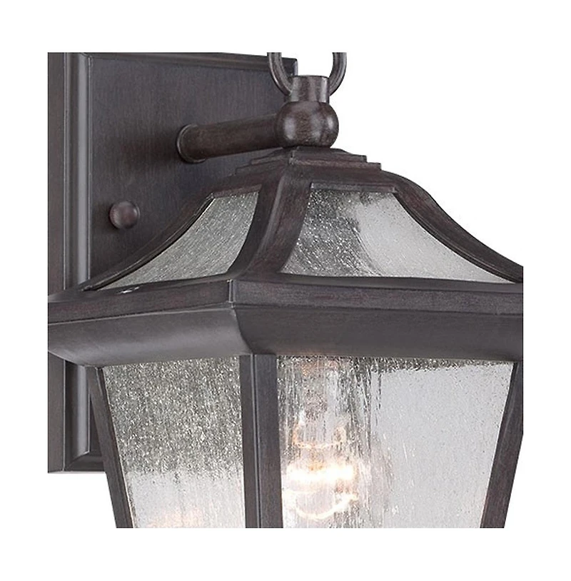Antique Bronze Birdhouse Shape Outdoor Wall Light