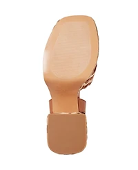 Marc Fisher Ltd Women's Juliey Woven Block Heel Platform Sandals